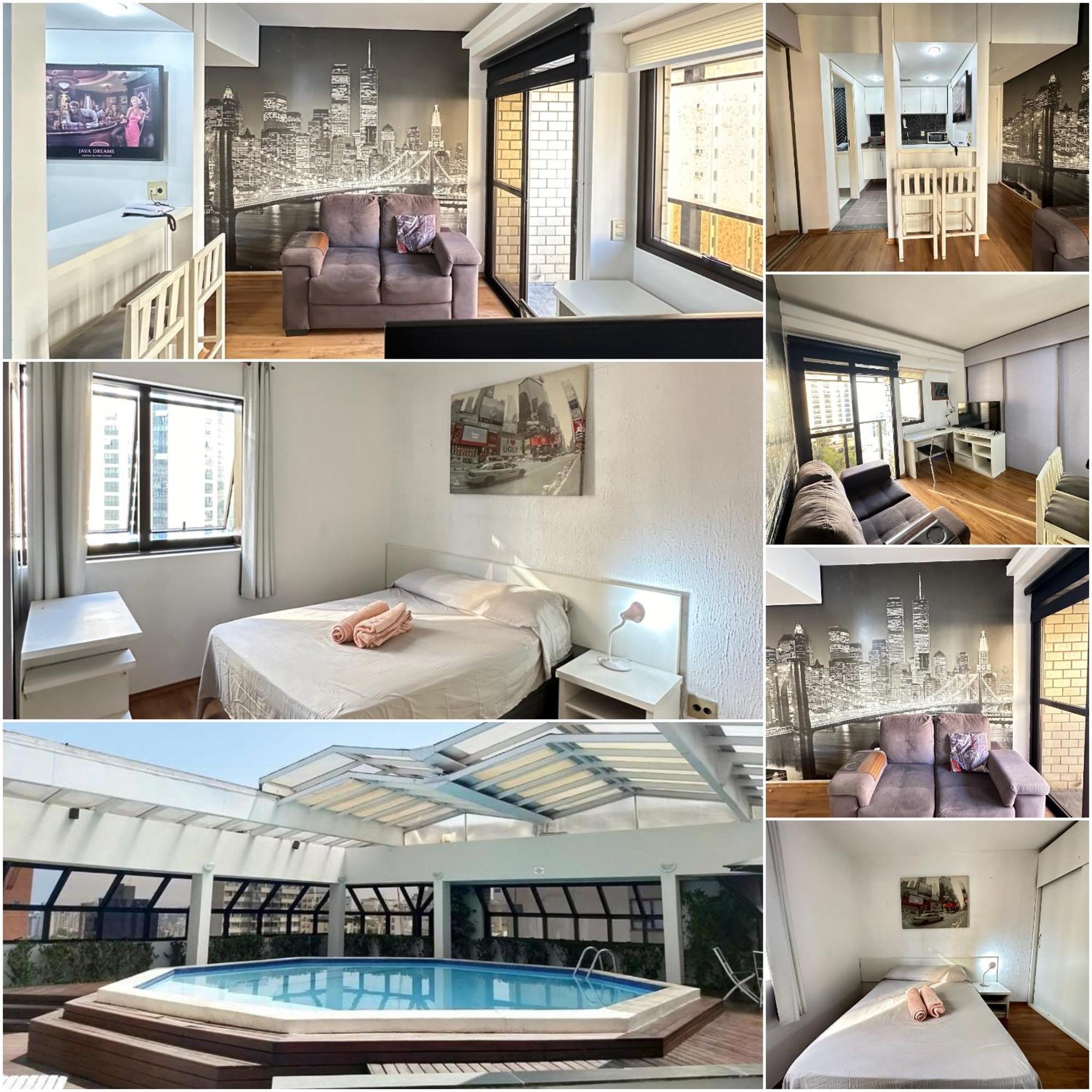 1601 Apart-Hotel Qi Intelligent Ibirapuera São Paulo Zewnętrze zdjęcie